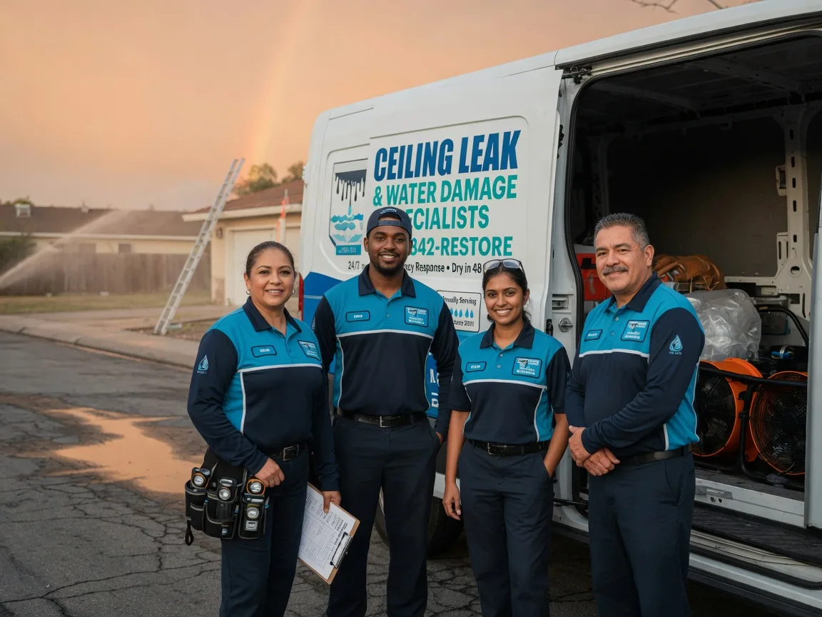 Ceiling Leak Cleanup company in Huntsville, TX