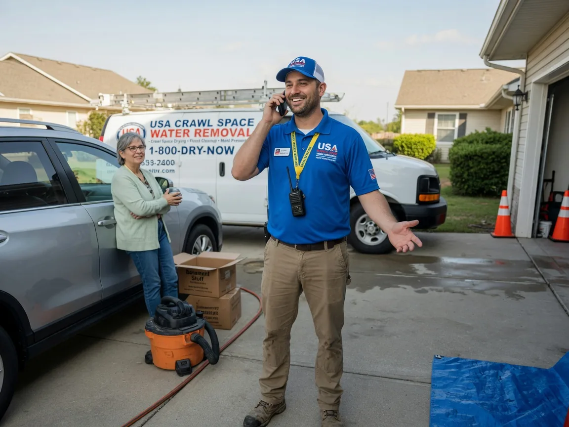 Crawl Space Water Removal Huntsville, TX FAQs